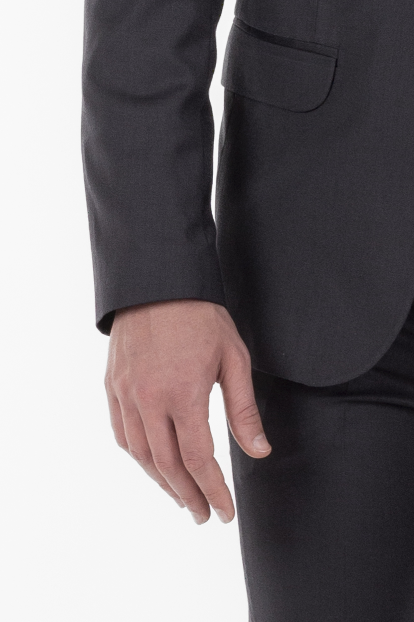 Traje Gris Topo Liso - Imagen 3