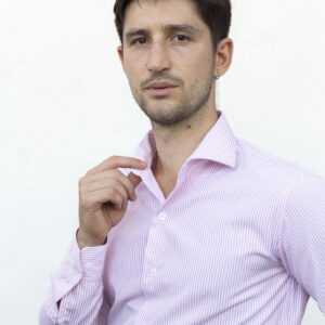 Camisa Rayas Rosa