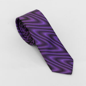 Corbatín Violeta Psicodelica