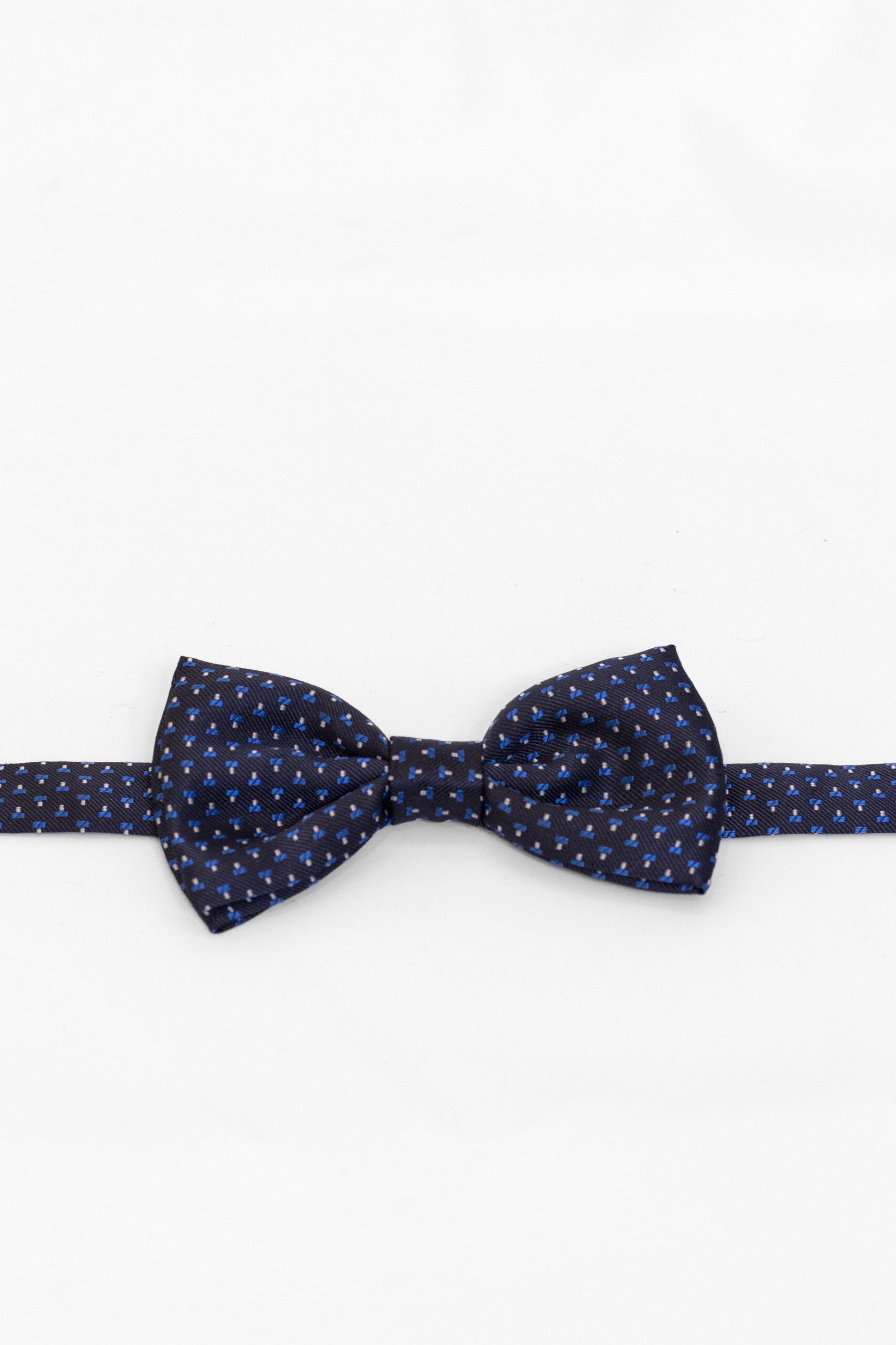 Moño Azul y Turquesa Estampado – Sastrería Detalí