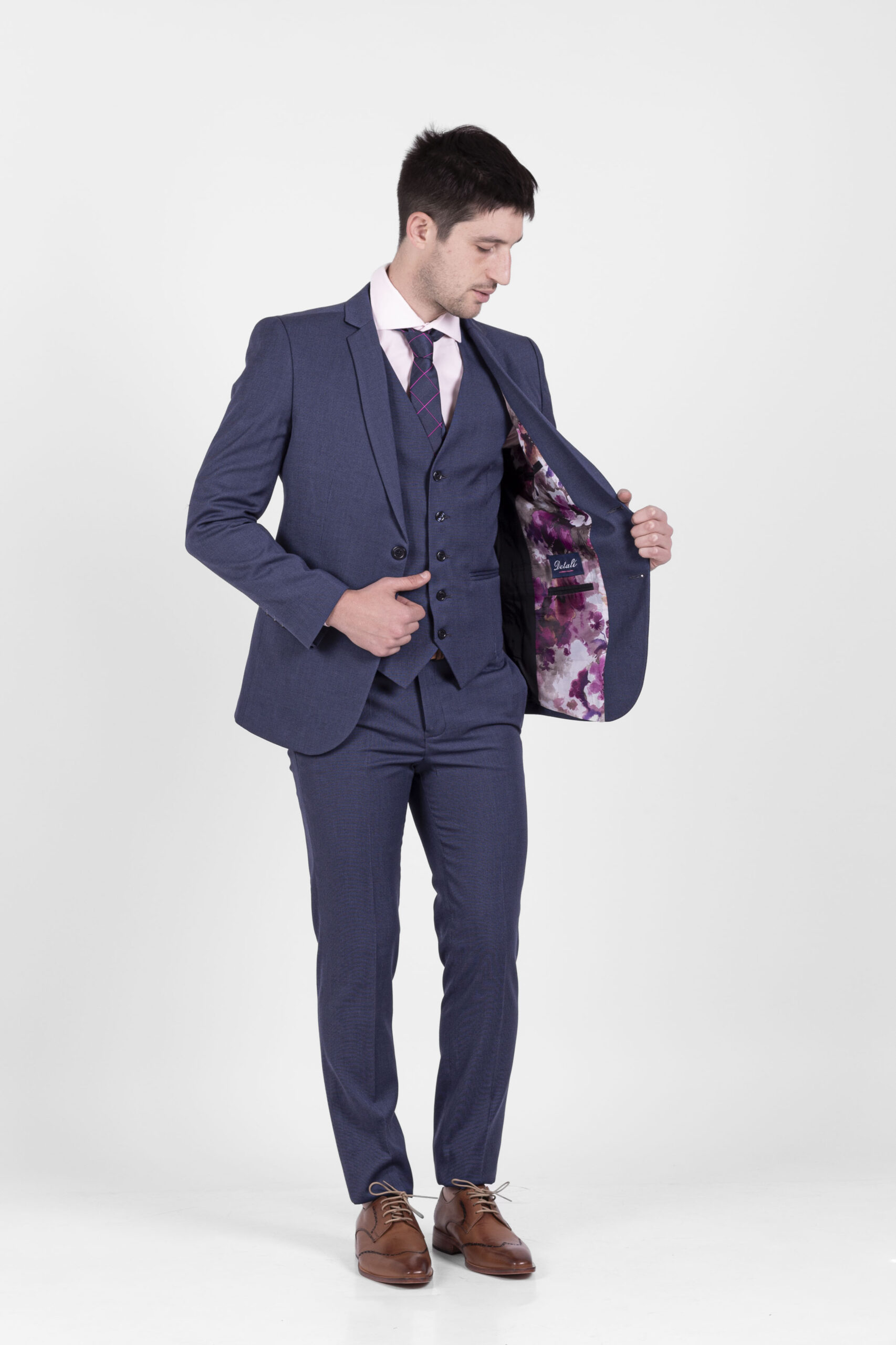Traje Azulino Pic And Pic
