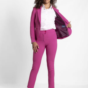 Traje Fucsia Tramado