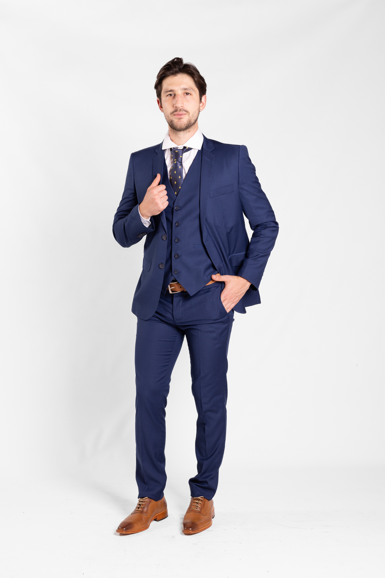 Traje Azul Francia