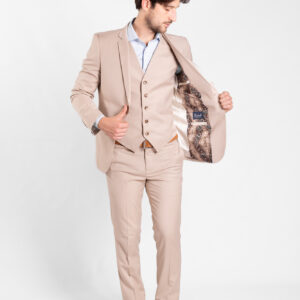 Traje Beige