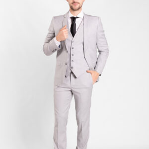Traje Gris Claro
