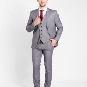 Traje Gris Plomo