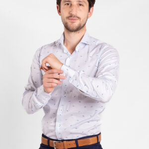 Camisa Celeste con Motos